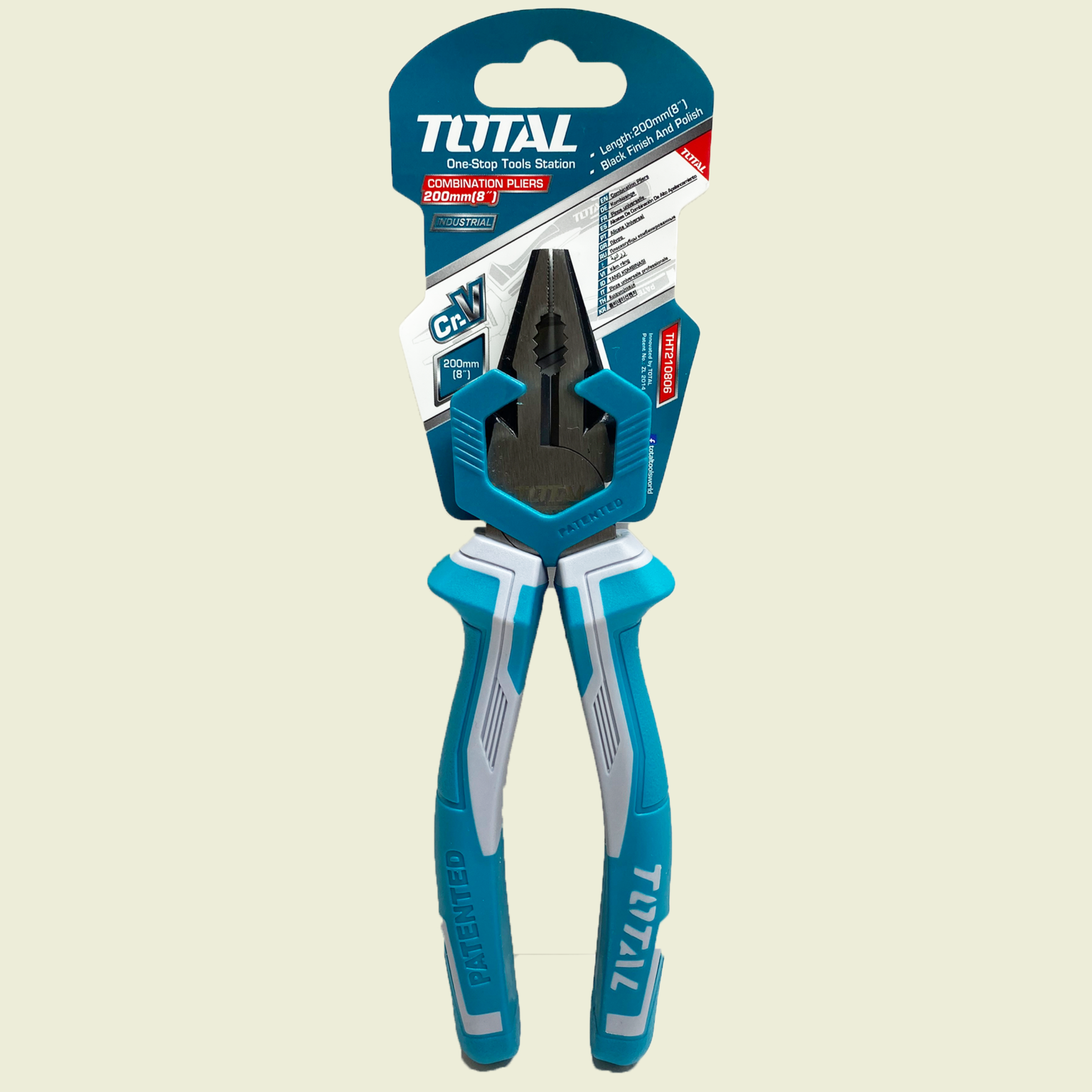 Total 8 Combination Pliers Samaroo S Materials General LTD