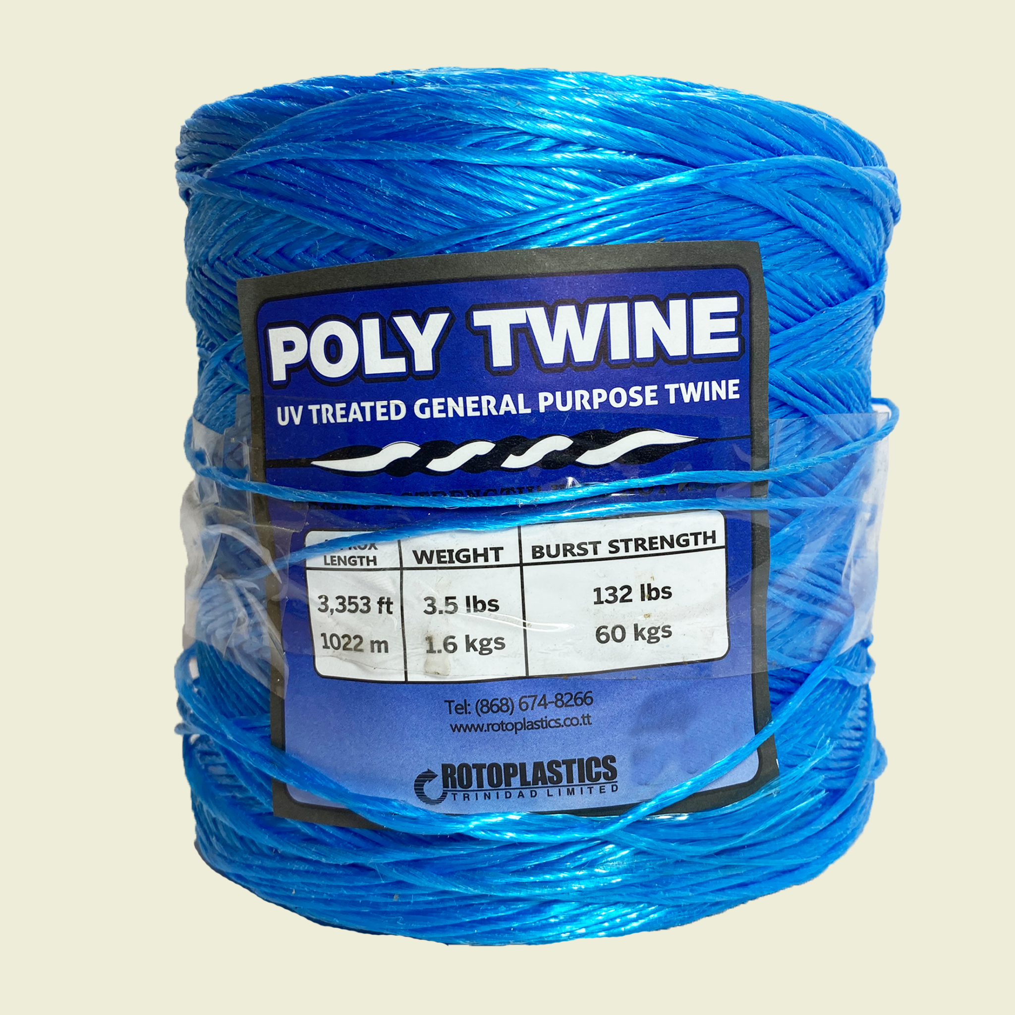 Rotoplastics Poly Twine 3353ft • Samaroo's Materials & General LTD