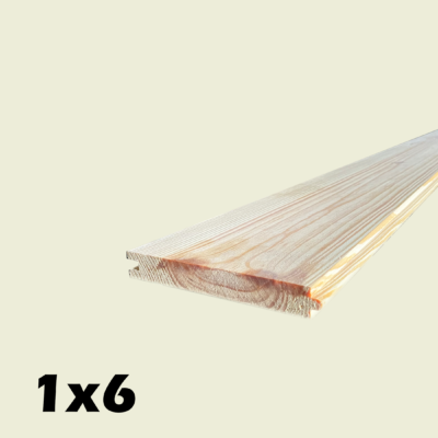1"x6" Flooring Board