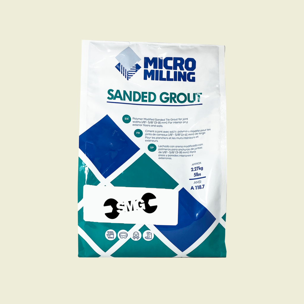 Micro Milling Sanded Grout 5lb • Samaroo's Materials & General LTD