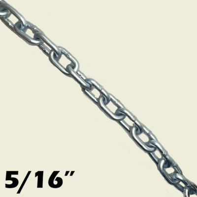 5/16" ToolCraft Galvanized Steel Chain Trinidad