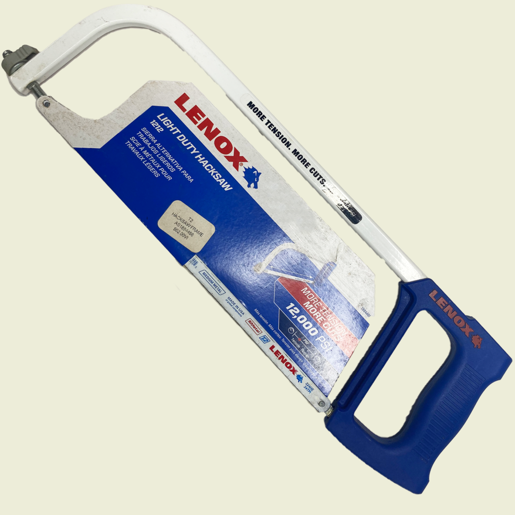 Lenox 12″ Light Duty Hacksaw • Samaroo's Materials & General LTD