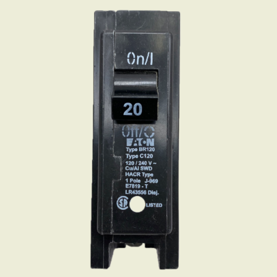 20A Single Pole Full Size Breaker Trinidad