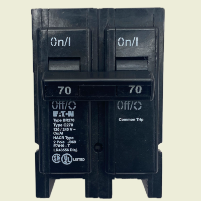 70A Double Pole Full Size Breaker