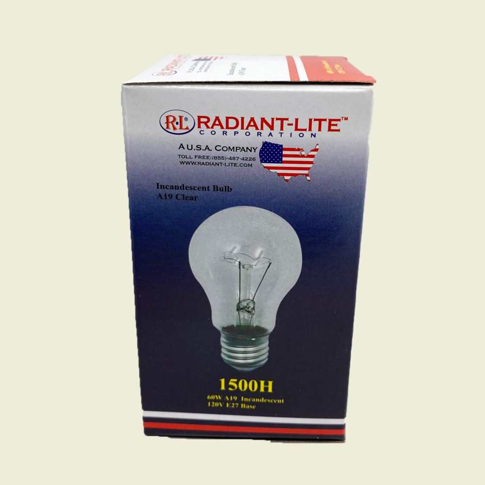 RadiantLite 60W Incandescent Bulb