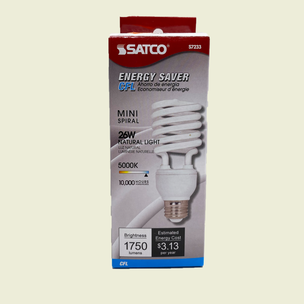 Satco 26w Spiral Bulb