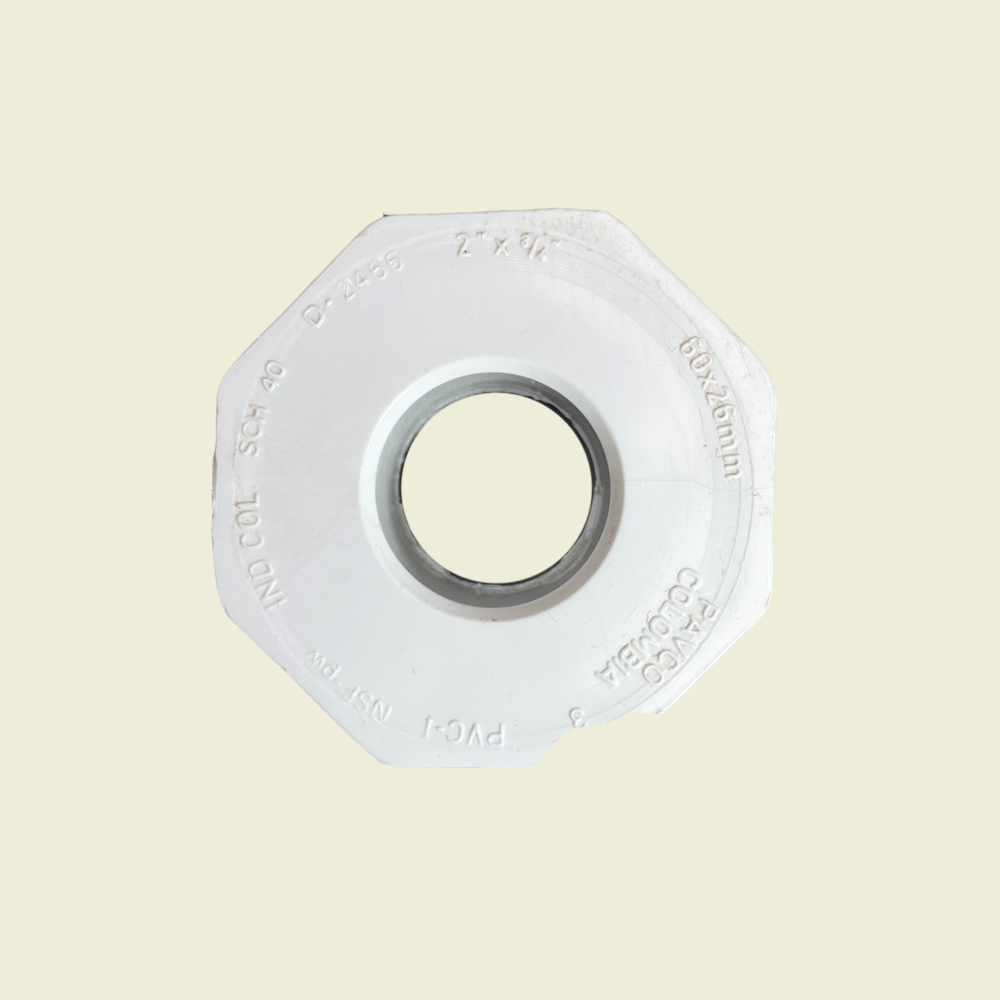 2" x ¾" PVC Reducer SCH40 Trinidad