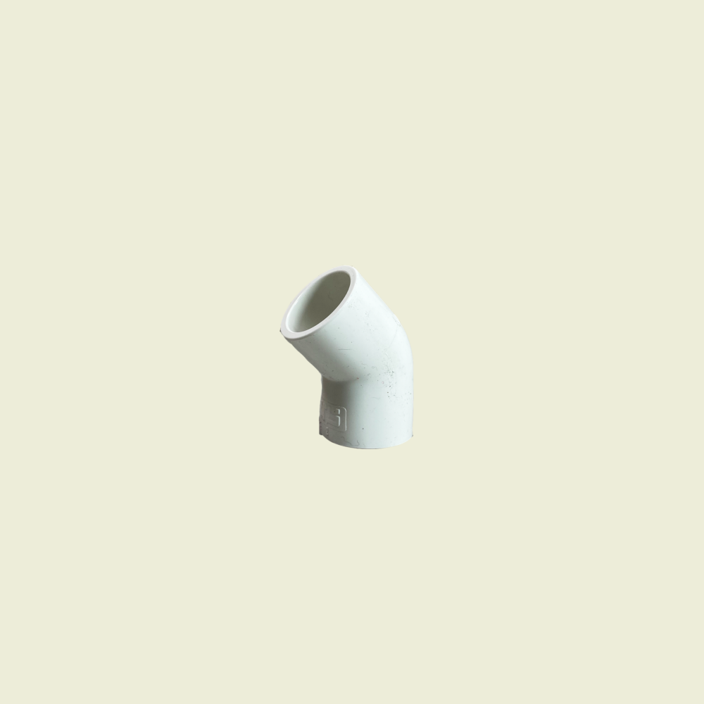 PVC DWV 45° Elbow ½" Trinidad