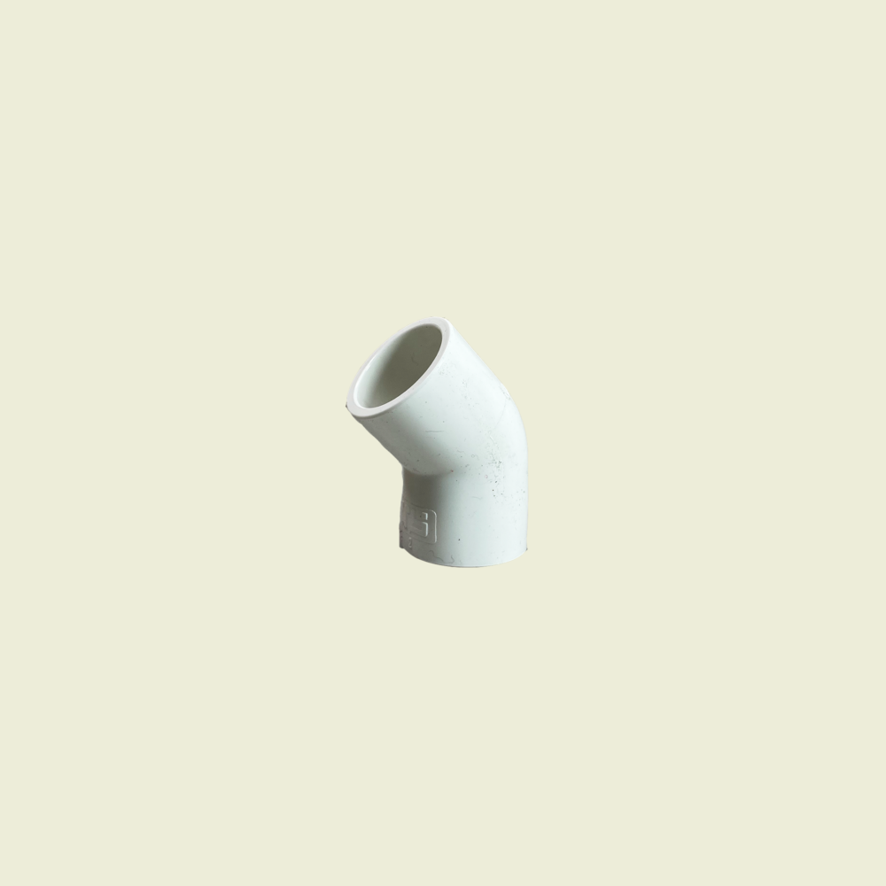 PVC DWV 45° Elbow ¾" Trinidad