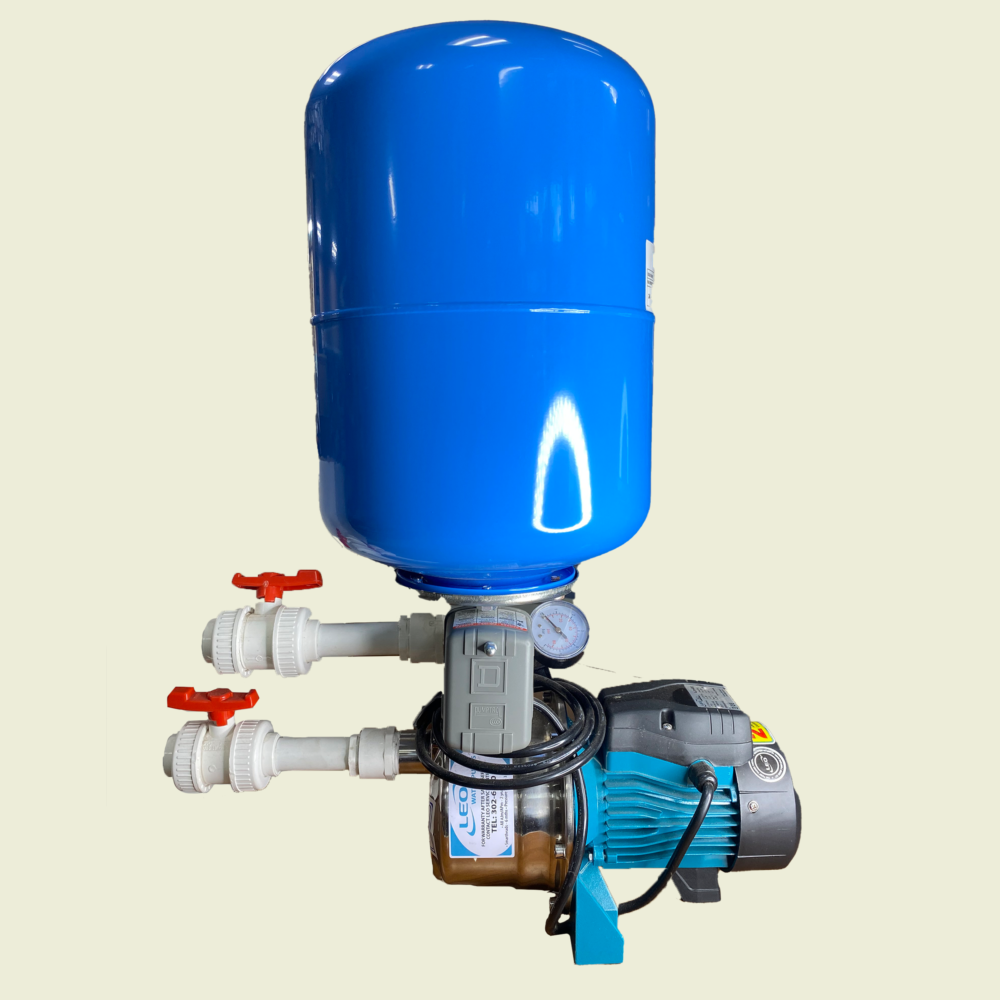 LEO Pump with pressure tank 0.8HP