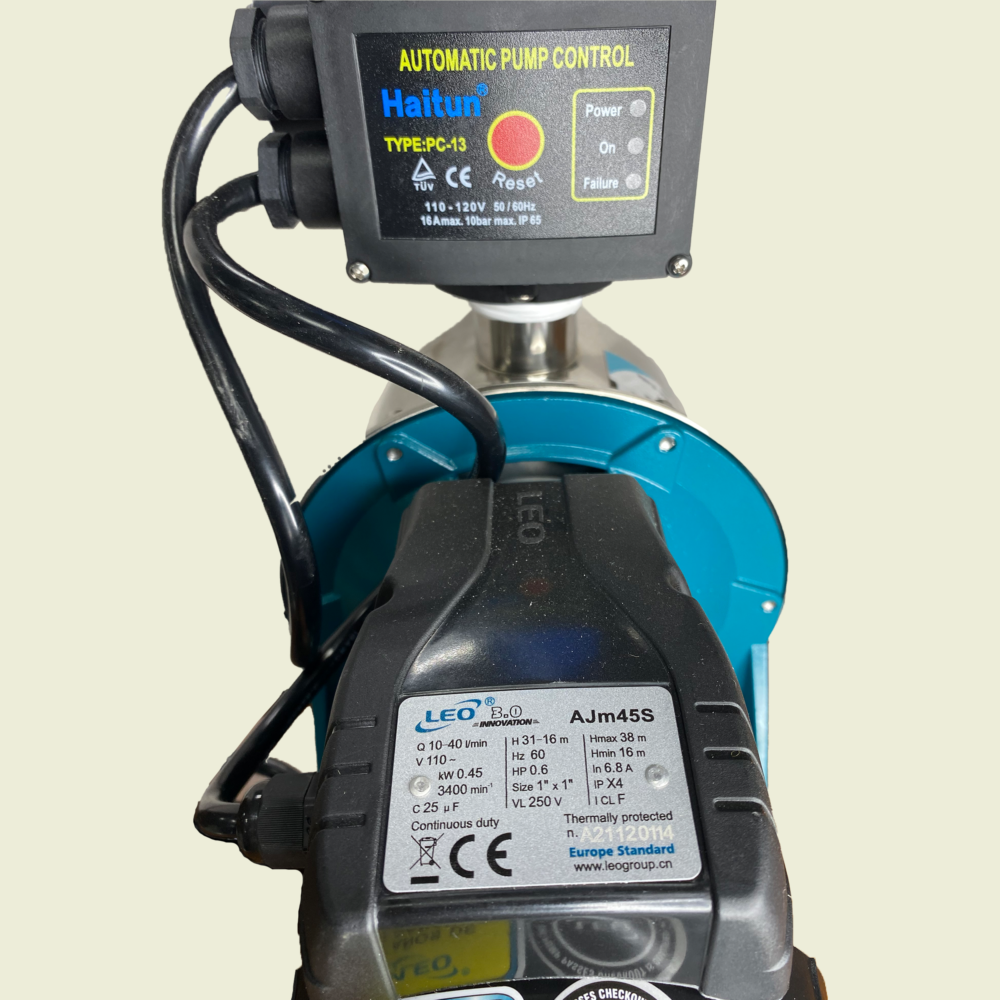 LEO Pump with smart head 0.6HP