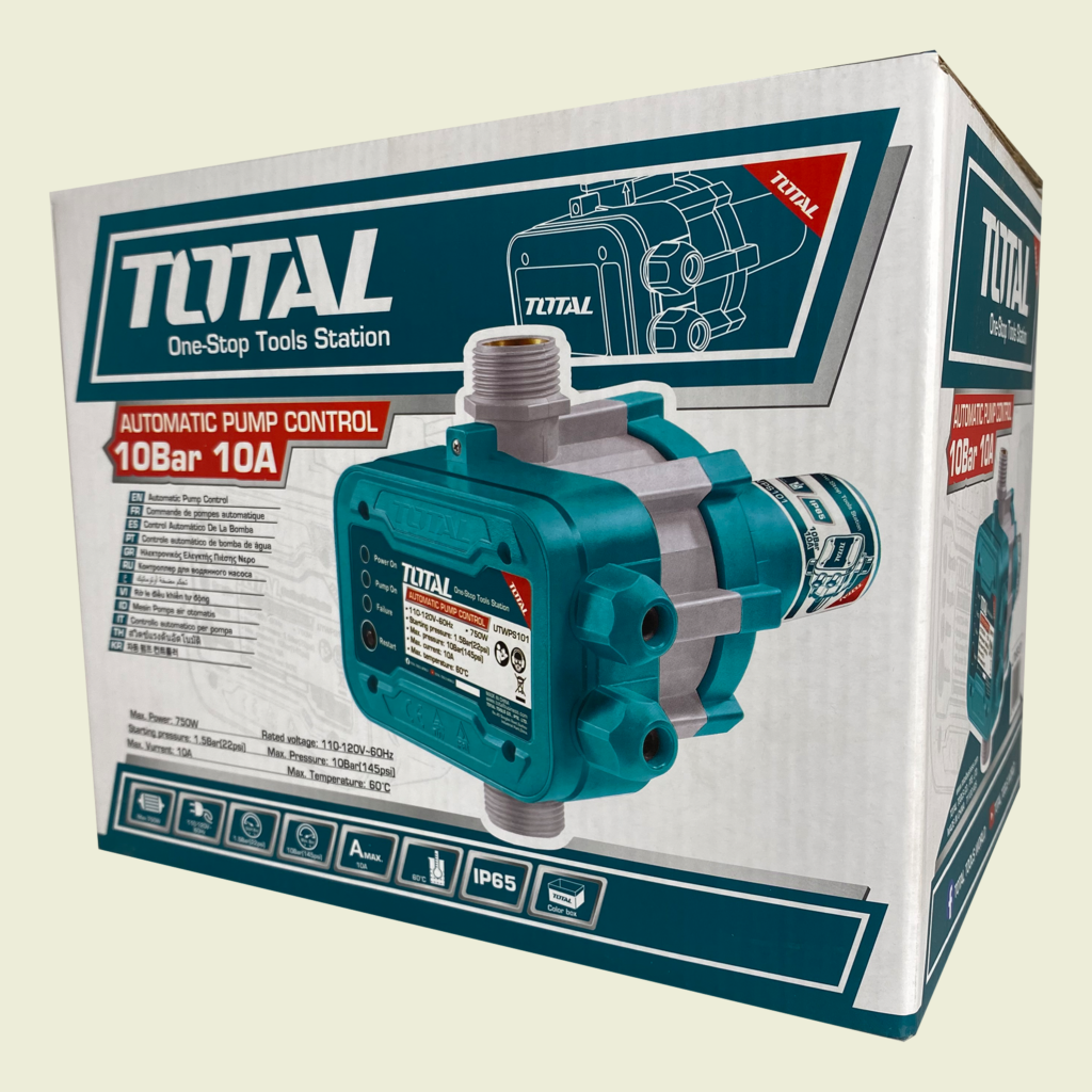 Total Automatic Pump Control Smart Head 10Bar • Samaroo's Materials