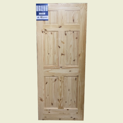 32" Wooden Panel Door
