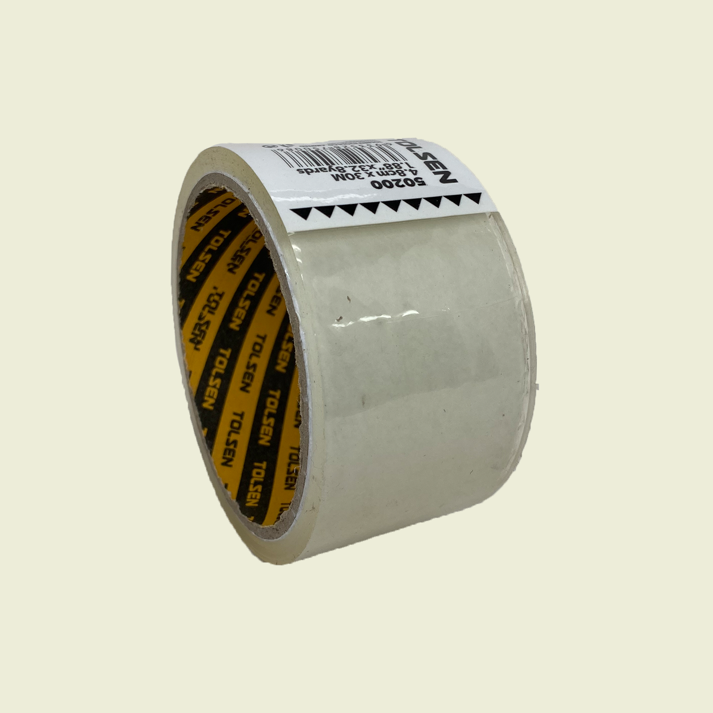 Tolsen 4.8cm x 30M Clear Tape • Samaroo's Materials & General LTD
