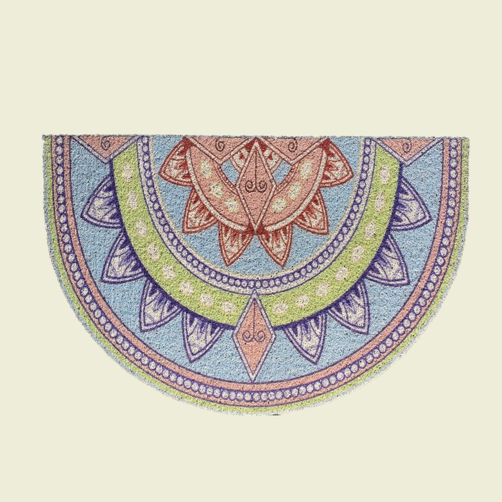 40cm x 60cm Semi Circular Floor Mat Trinidad