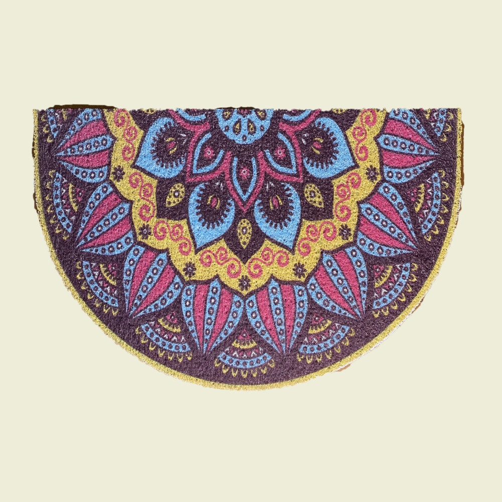 40cm x 60cm Semi Circular Floor Mat Trinidad