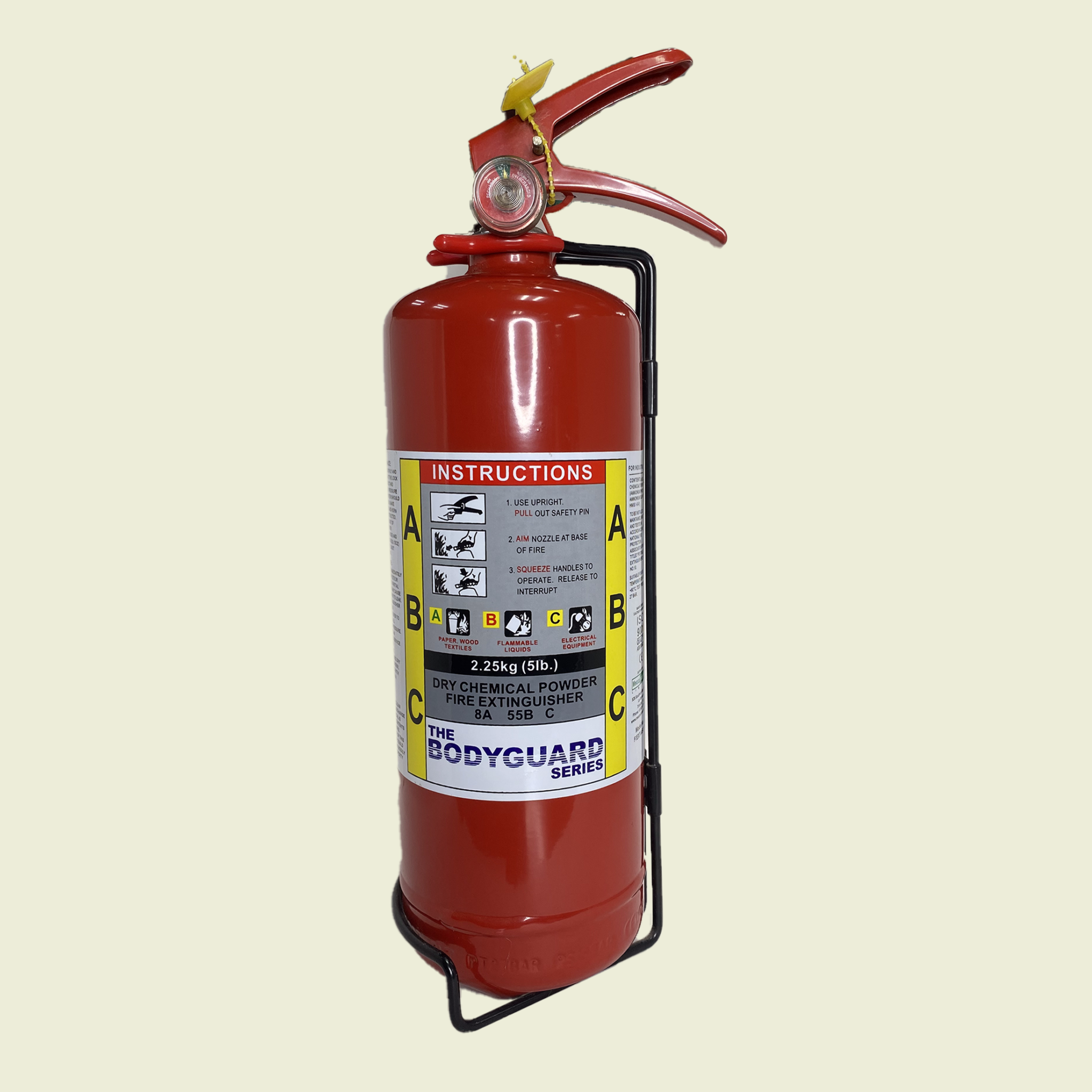 Bodyguard Series Fire Extinguisher 5LB • Samaroo's Materials & General LTD