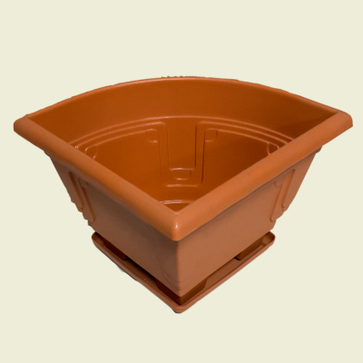 Family Garden Plastic Corner Pot Trinidad