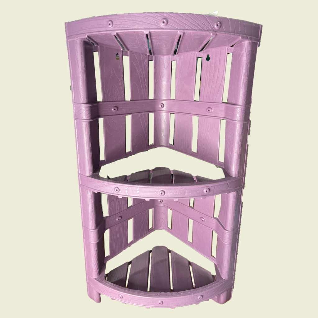 Bamboo Corner Bathroom Shelf • Samaroo's Materials & General LTD