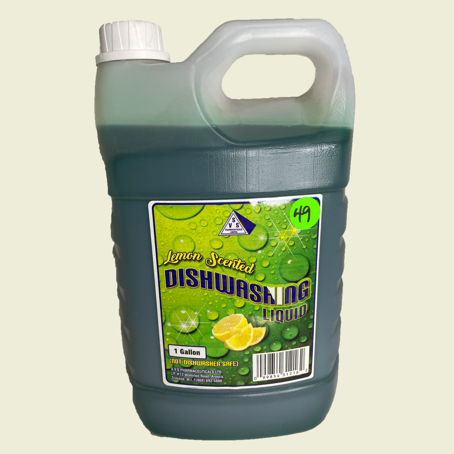 1Gal Dishwashing Liquid • Samaroo's Materials & General LTD