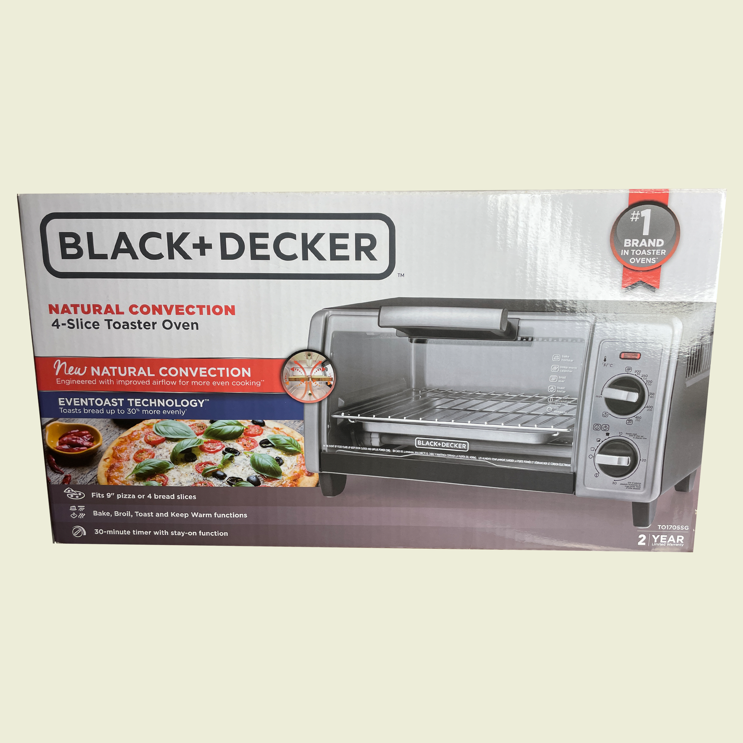 Black Decker Natural Convection Oven Samaroo s Materials