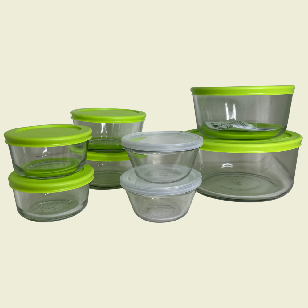 Kitchen Classic 16pc Glass Food Storage Containers Trinidad