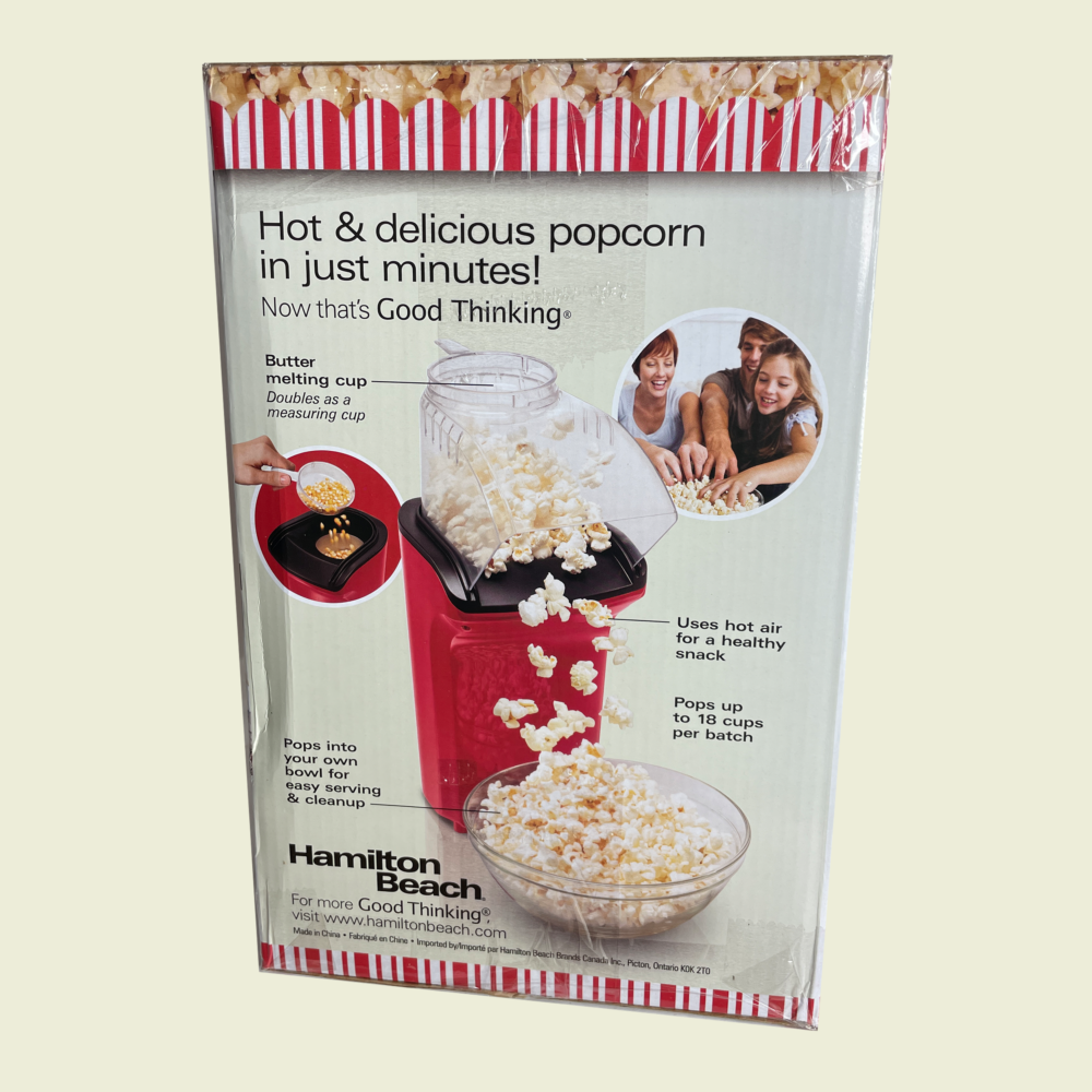 Hamilton Beach Hot Air Popcorn Maker Trinidad