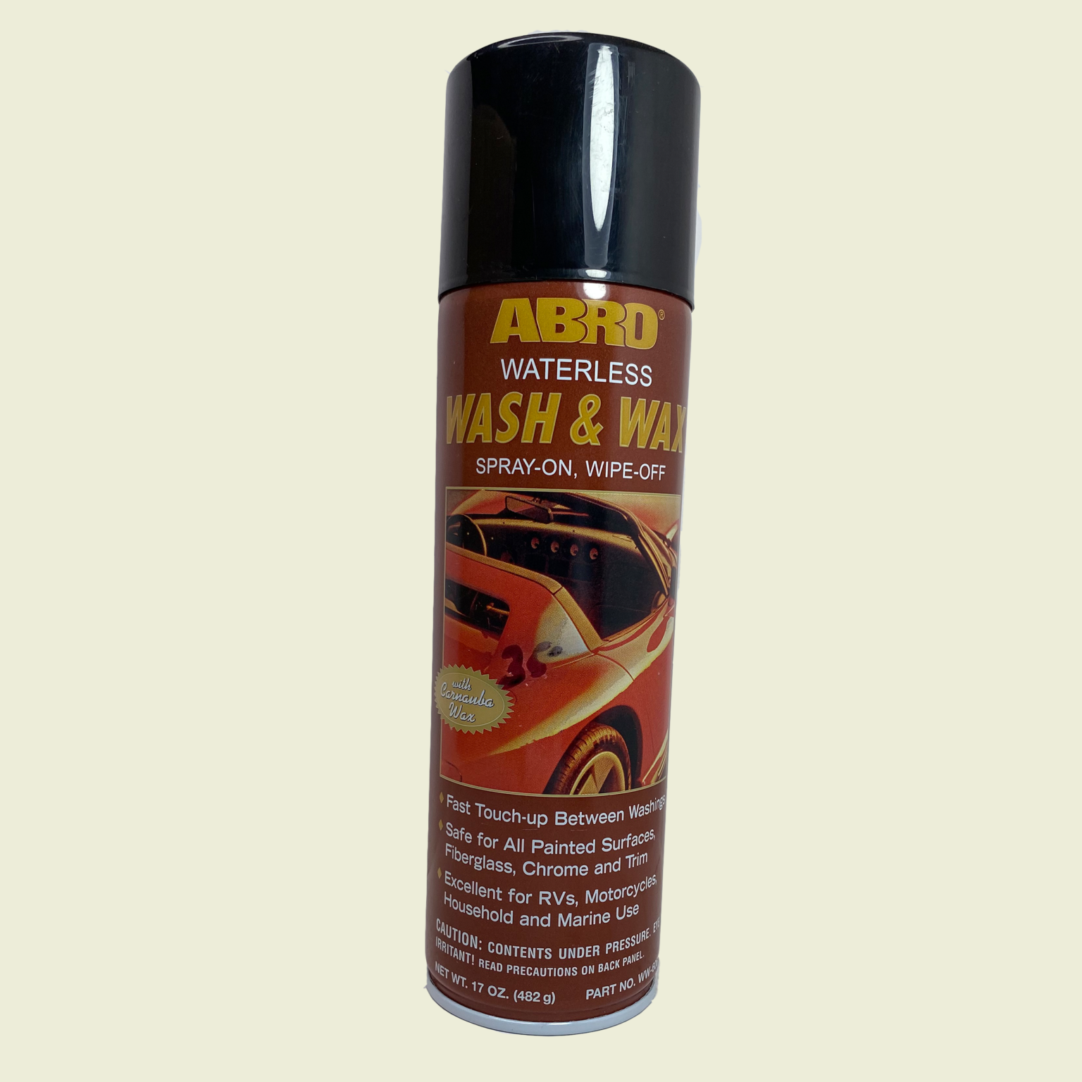 Abro Wash & Wax Spray and Wipe Off • Samaroo's Materials & General LTD