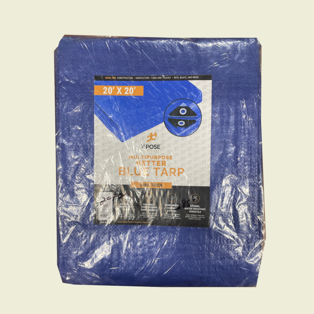 Multi-Purpose Better Blue Tarp 20ft x 20ft Trinidad