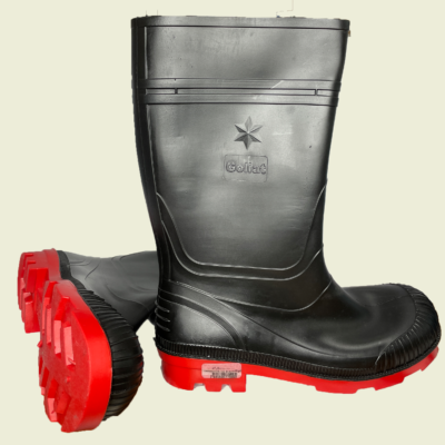 Goliat Tall Rubber Boots Red Trinidad