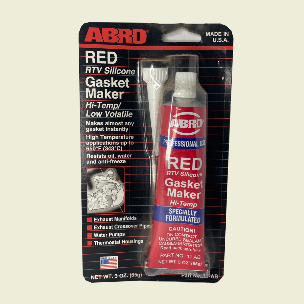 Abro Red RTV Silicone • Samaroo's Materials & General LTD