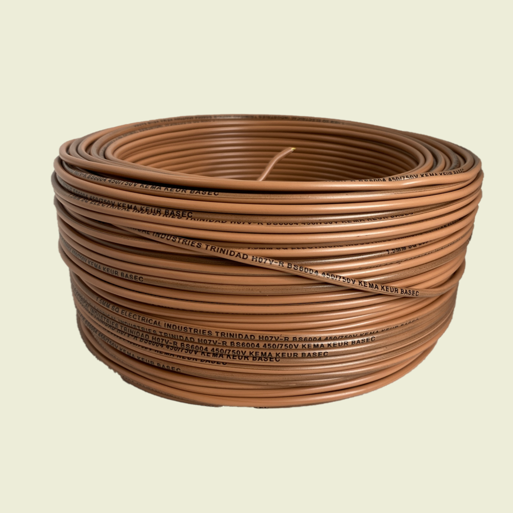 1.5mm Brown Single Single Wire Trinidad