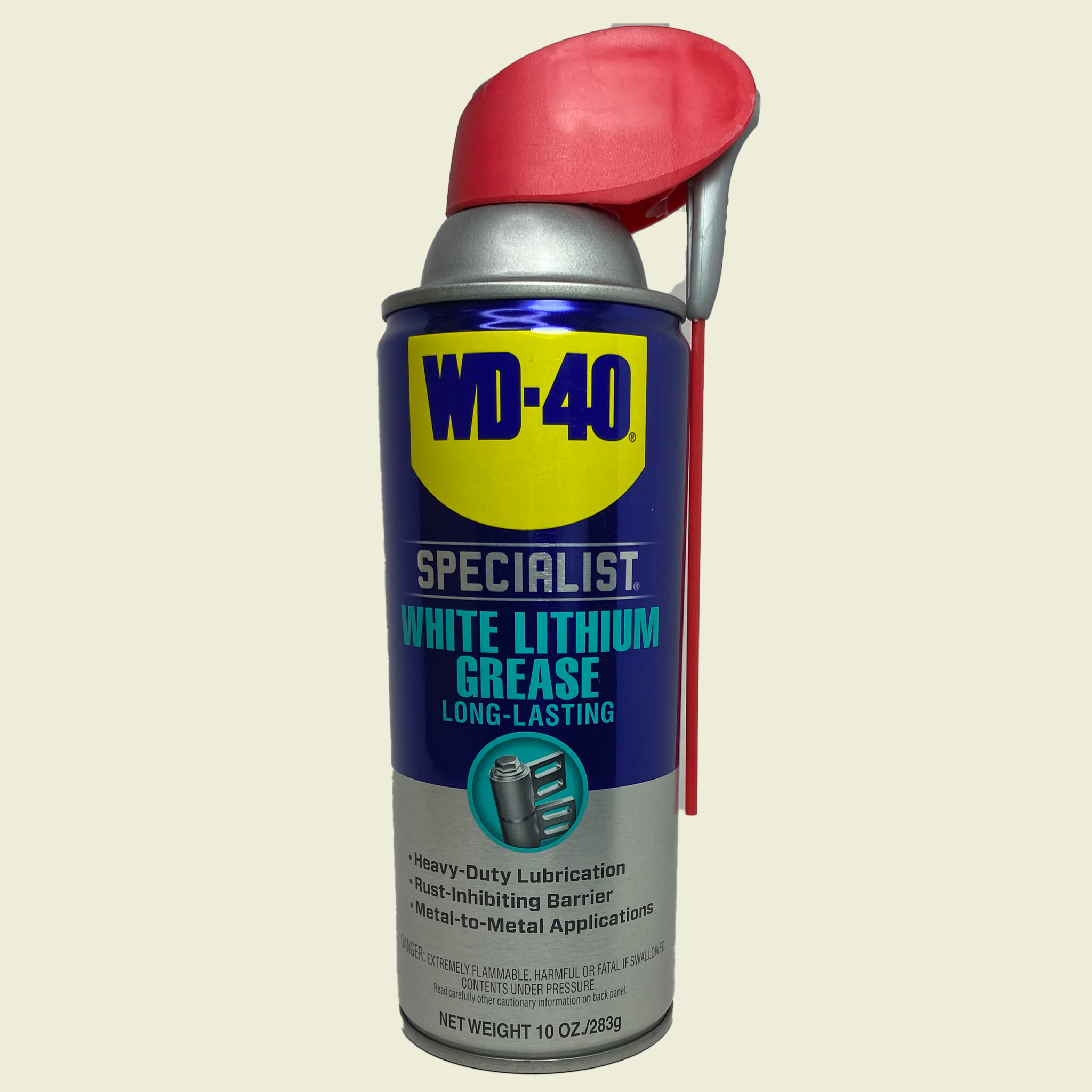 WD40 White Lithium Grease 10oz • Samaroo's Materials & General LTD