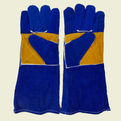 Welding Suede Gloves Blue Trinidad