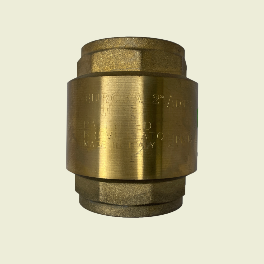 Europa Spring Check Valve 2" Trinidad