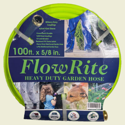 FlowRite 5/8" Heavy Duty Garden Hose 100ft Trinidad