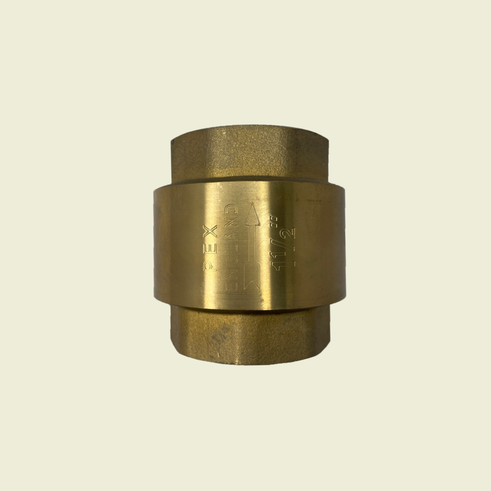 Pex Brass Spring Check Valve 1-1/2" Trinidad