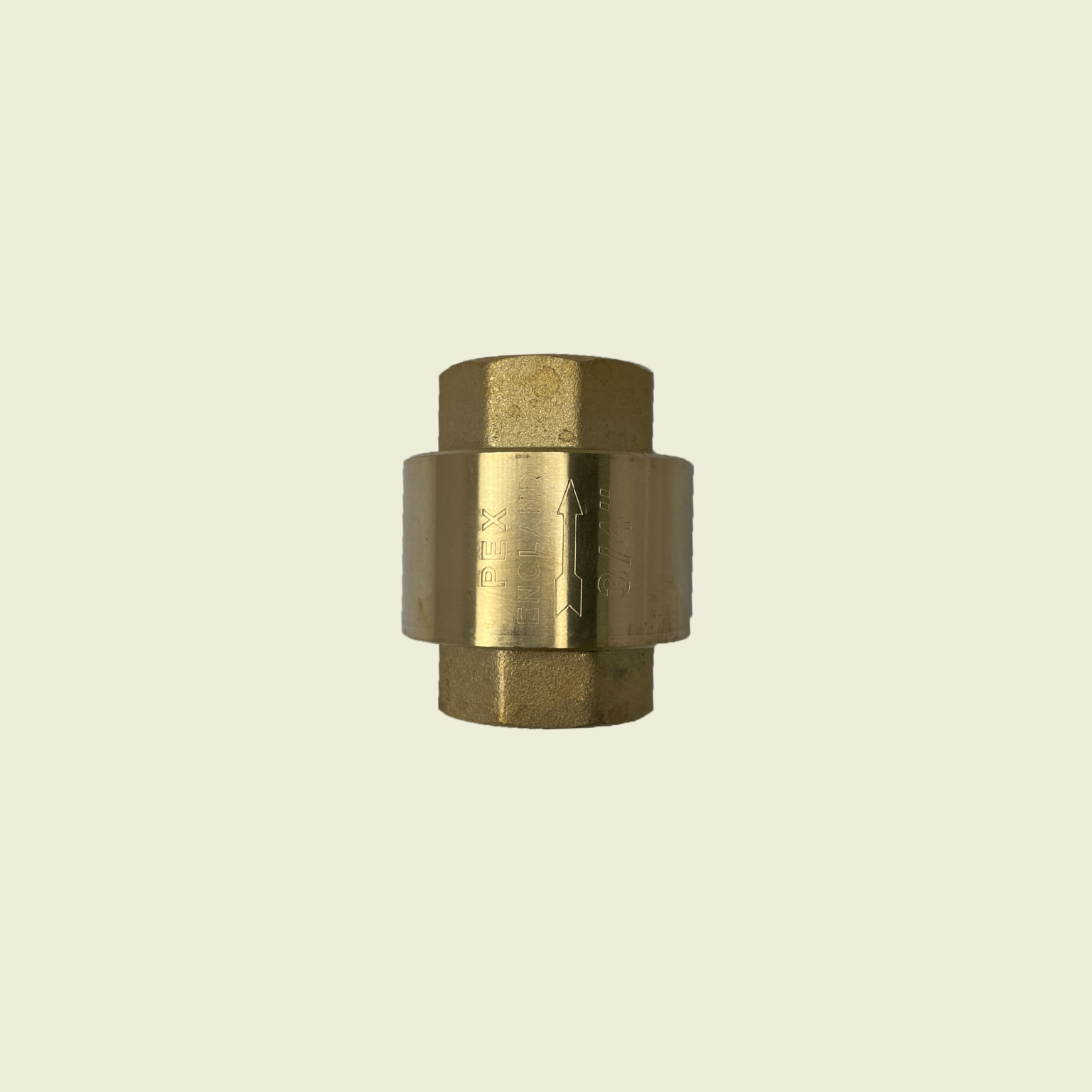 Pex Brass Spring Check Valve 3/4″ • Samaroo's Materials & General LTD