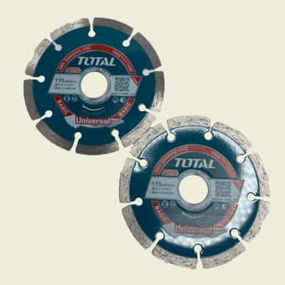 Total 4" Segmented Wet/Dry Cutting Blades 2 Pack Trinidad
