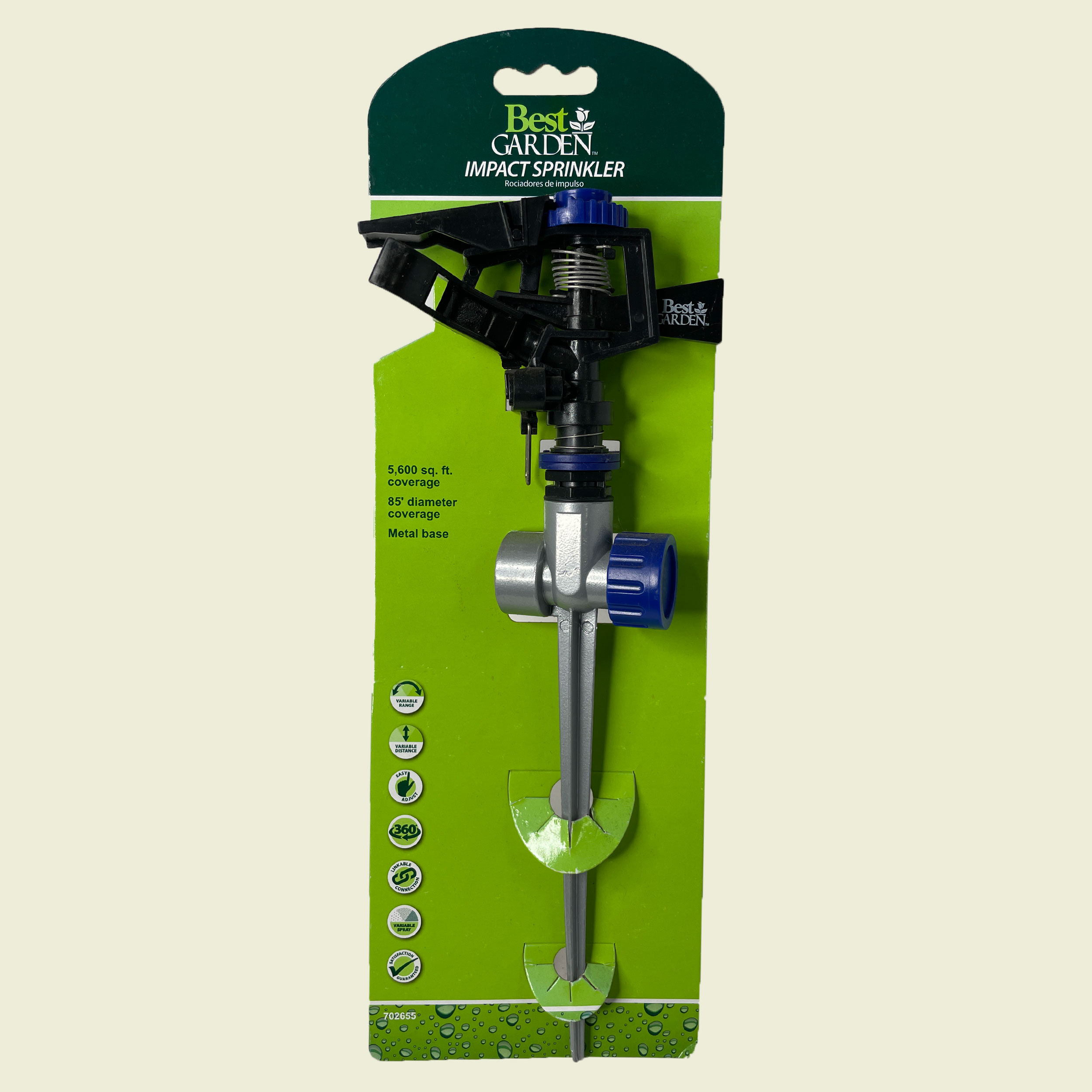 Best Garden Adjustable Impact Sprinkler • Samaroo's Materials
