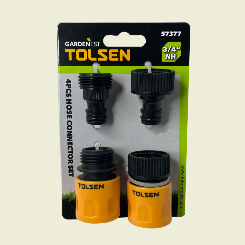 Tolsen 4Pcs Hose Connector Set Trinidad