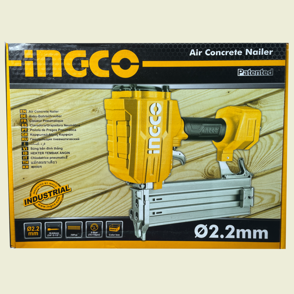 IngCo 2.2mm Air Concrete Nailer Trinidad