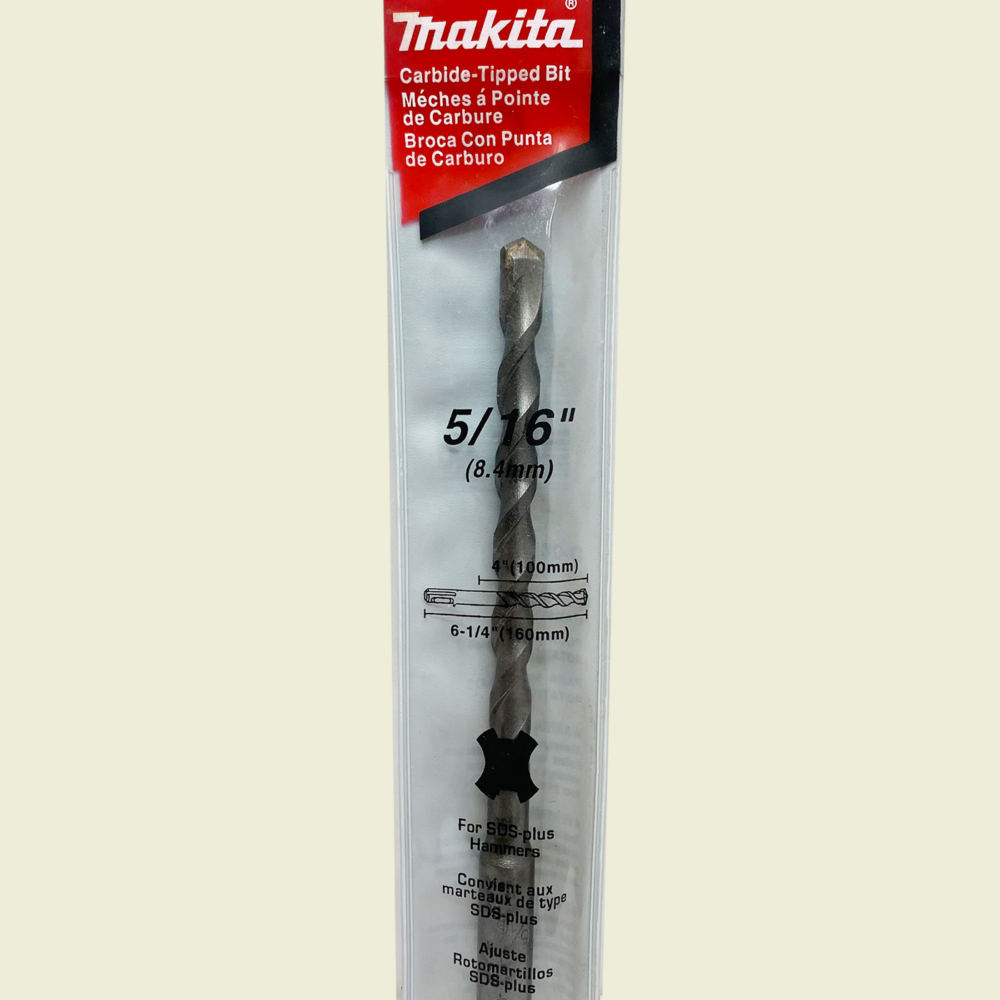 Makita 5/16" SDS-Plus Carbide Masonry Drill Bit Trinidad
