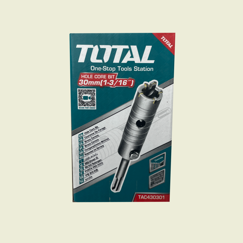 Total 30mm Masonry Hole Core Bit Trinidad