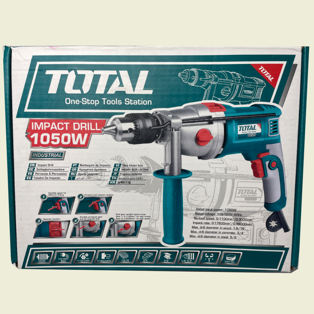 Total Industrial Impact Drill 1050W Trinidad