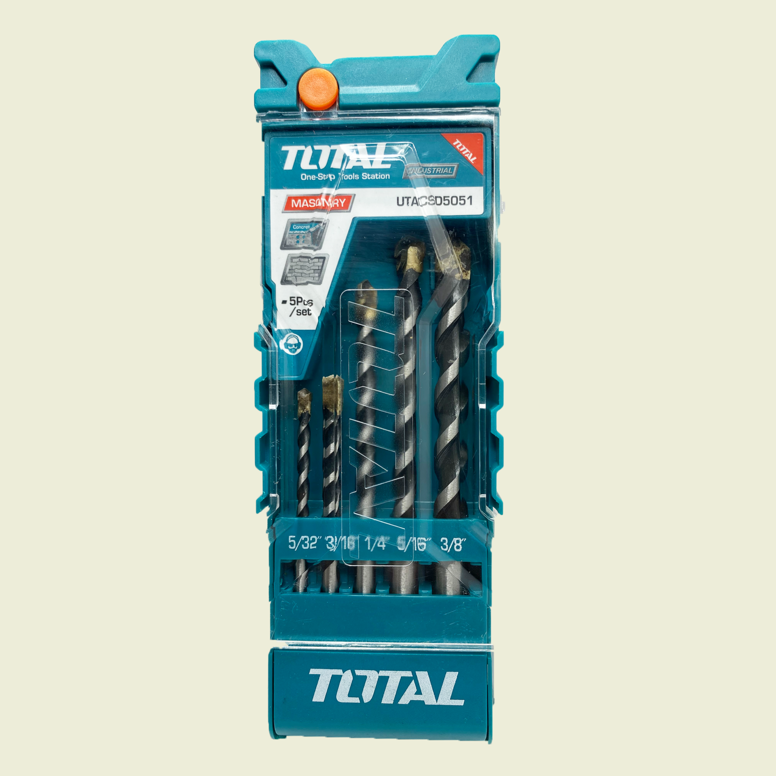 Total Masonry 5pc Drill Bit Set • Samaroo's Materials & General LTD