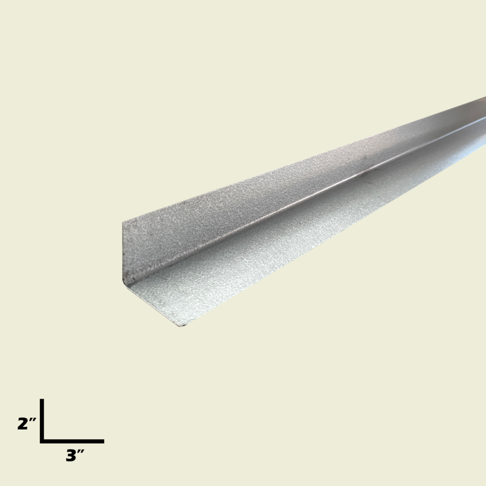 2"x3"x10'x26g Aluzinc Wall Angle Trinidad