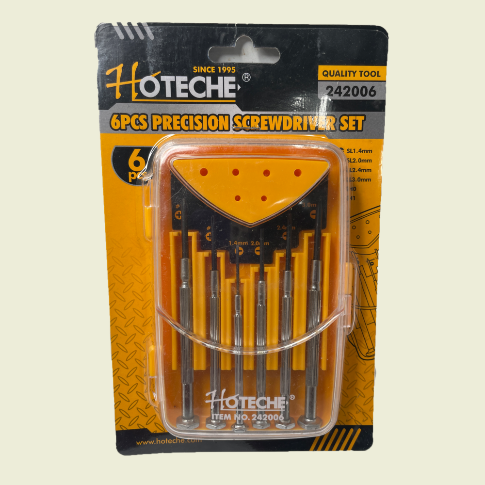 Hoteche 6pcs Precision Screwdriver Set Trinidad