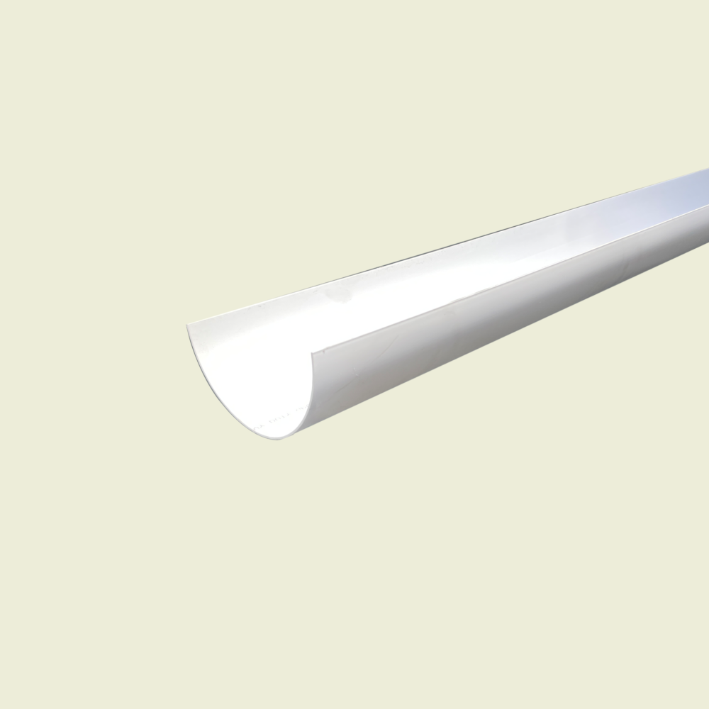 PVC Guttering 6" Half Round Trinidad