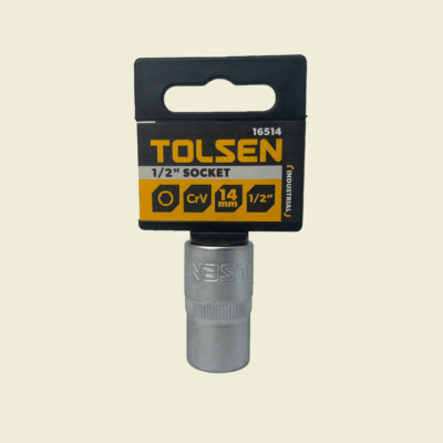 Tolsen 1/2" x 14mm Socket Trinidad